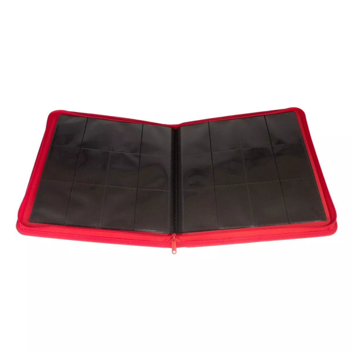 Collector's Series 9 Pocket Zip Trading Card Binder – RED
