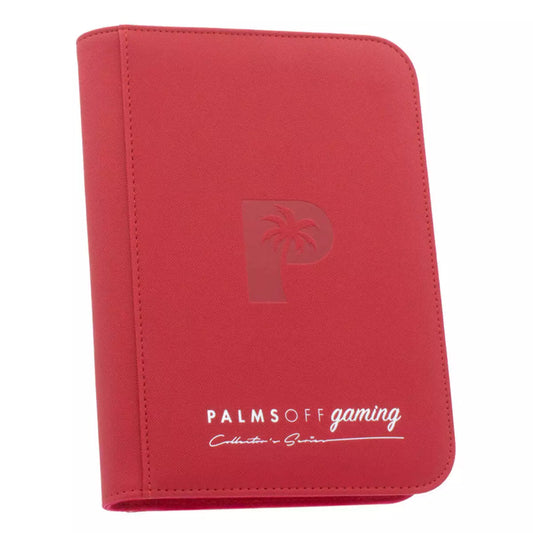Collector's Series 4 Pocket Zip Trading Card Binder - RED